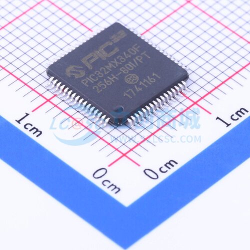 单片机(MCU/MPU/SOC) PIC32MX340F256H-80I/PT TQFP-64 MICROCHIP