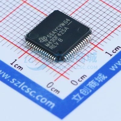 单片机(MCU/MPU/SOC) MSP430F425AIPMR LQFP-64 TI/德州 原装正品