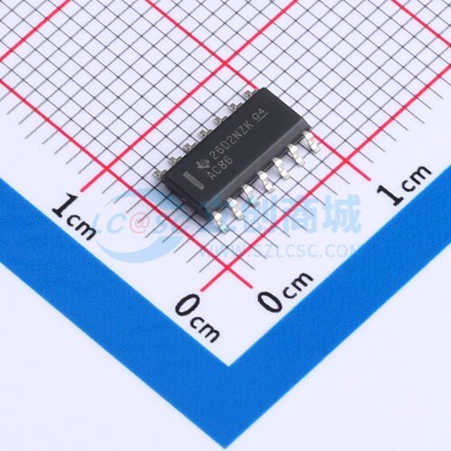 逻辑门 SN74AC86DR SOIC-14 TI/德州 电子元器件配单原装正品