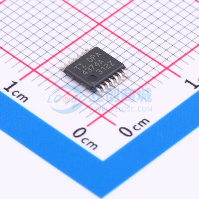 运算放大器 OPA4374AIPWR TSSOP-14 TI/德州 电子元器件原装正品