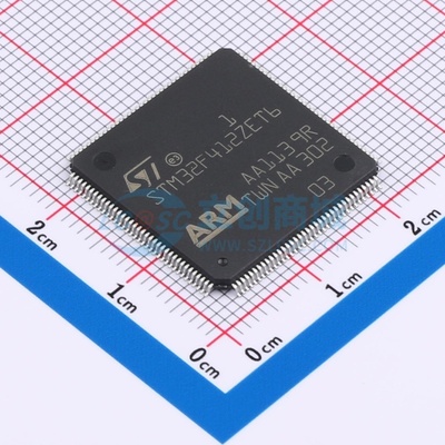 单片机(MCU/MPU/SOC) STM32F412ZET6 LQFP-144 意法半导体芯片