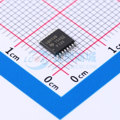 模拟开关/多路复用器 CD4053BPWRG3 TSSOP-16 TI/德州 电子元器件