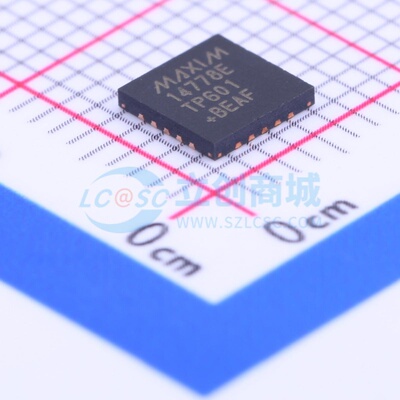 模拟开关/多路复用器 MAX14778ETP+ VQFN-20 MAXIM(美信) 元器件