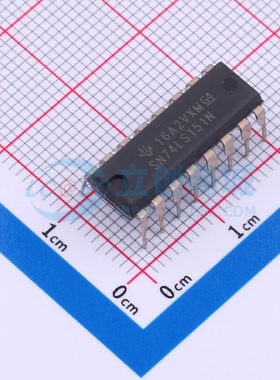 信号开关/编解码器/多路复用器 SN74LS151N PDIP-16 TI/德州