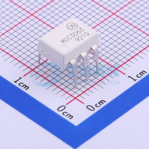 可控硅输出光耦 MOC3063M DIP-6 onsemi(安森美) 电子元器件配单