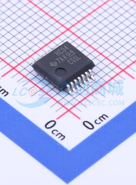 反相器 SN74HC04DBR SSOP-14 TI/德州 电子元器件配单原装正品