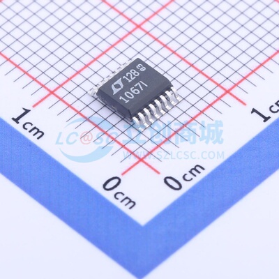 开关电容滤波器 LTC1067IGN#TRPBF SSOP-16 ADI(亚德诺) 原装正品
