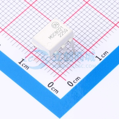 晶体管输出光耦 MOC8021M DIP-6 onsemi(安森美) 电子元器件配单