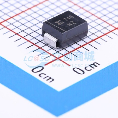 静电保护器(TVS/ESD) SMBJ100A-13-F DO-214AA DIODES(美台)