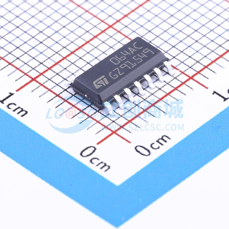 FET输入运放 TL064ACDT SOIC-14 意法半导体芯片 电子元器件配单