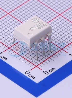 晶体管输出光耦 MOC3033M DIP-6 onsemi(安森美) 电子元器件配单
