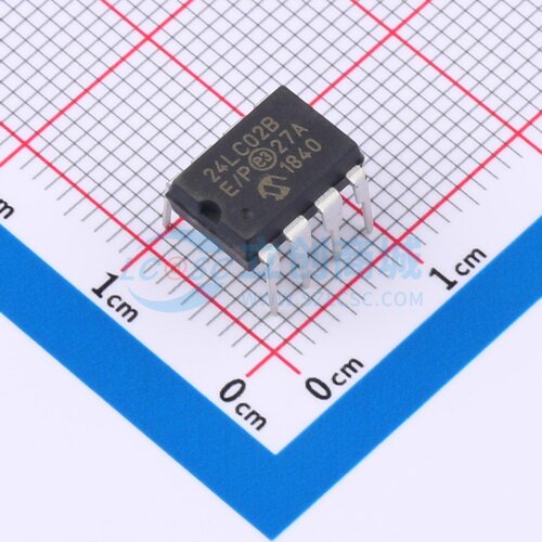 EEPROM 24LC02B-E/P PDIP-8 MICROCHIP(美国微芯) 电子元器件配单