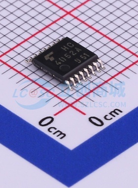 信号开关/编解码器/多路复用器 TC74HC4052AFT(EL) TSSOP-16 TOSH