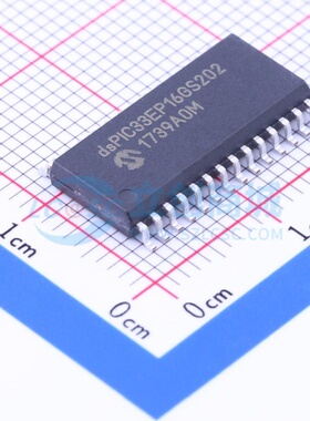 数字信号处理器(DSP/DSC) DSPIC33EP16GS202-E/SO SOIC-28 MICROC