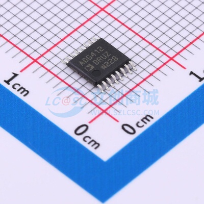 模拟开关/多路复用器 ADG412BRUZ TSSOP-16 ADI(亚德诺) 原装正品