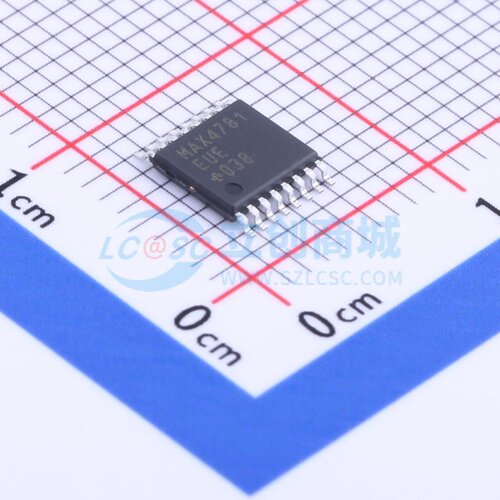 模拟开关/多路复用器 MAX4781EUE+T TSSOP-16 MAXIM(美信) 元器件