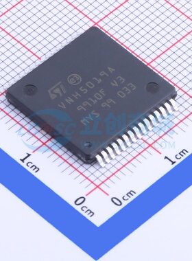 有刷直流电机驱动芯片 VNH5019ATR-E MultiPowerSO-30 ST(意法半