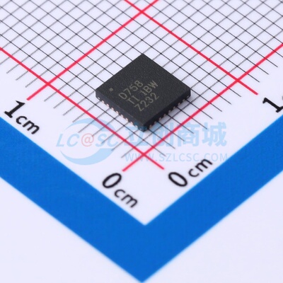 数模转换芯片DAC DAC7558IRHBR TQFN-32 TI/德州 电子元器件配单