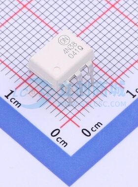 晶体管输出光耦 4N38M DIP-6 onsemi(安森美) 电子元器件原装正品