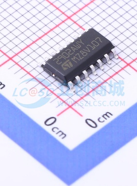 运算放大器 LM2902AWYDT SO-14 意法半导体芯片 电子元件原装正品