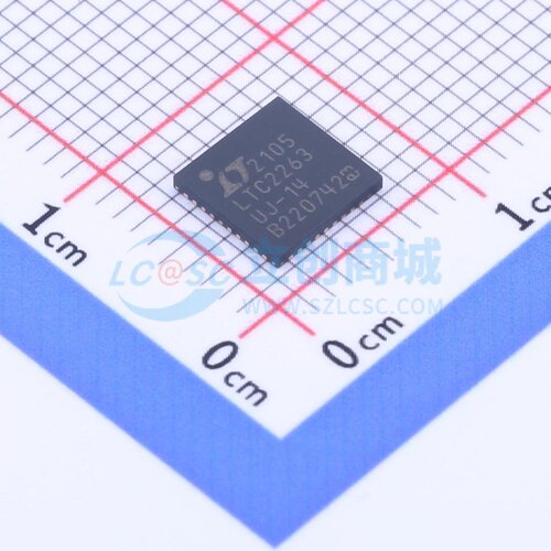 模数转换芯片ADC LTC2263IUJ-14#PBF QFN-40 ADI(亚德诺) 元器件