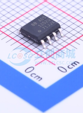 模数转换芯片ADC ADS1252U/2K5 SOIC-8 TI/德州 电子元件原装正品