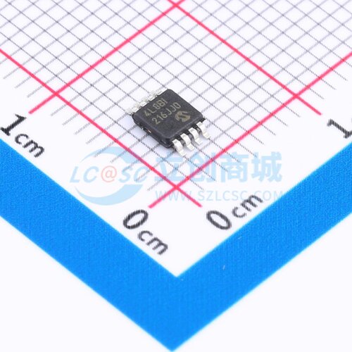 EEPROM 24LC08B-I/MS MSOP-8 MICROCHIP(美国微芯) 电子元件配单