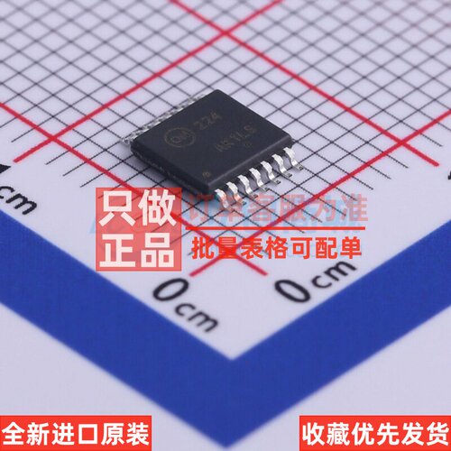 运算放大器 LM224DTBR2G TSSOP-14 onsemi(安森美) 电子元件配单