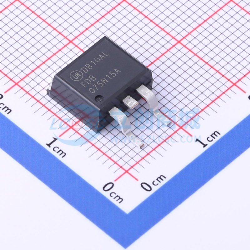 场效应管(MOSFET) FDB075N15A-F085 D2PAK onsemi(安森美) 元器件