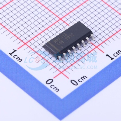 模拟开关/多路复用器 MAX313CSE+T SO-16 MAXIM(美信) 电子元器件