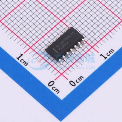 运算放大器 MC3403DR SOIC-14 TI/德州 电子元器件配单原装正品