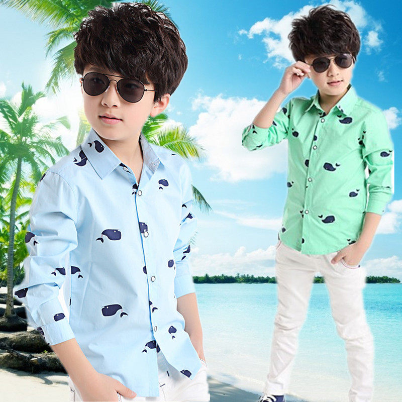 Chemise garcon à manche longue - Ref 2073555 Image 11