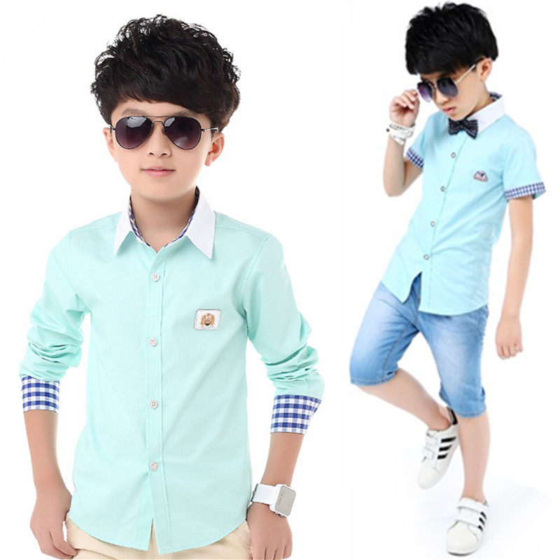 Chemise garcon à manche longue - Ref 2073555 Image 66