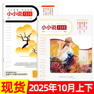 10月】小小说月刊杂志2025年1-12月任选订阅 文学意境 青春意愿 文学文摘散文小说 读物期刊 中小学语文阅读图书馆配文学期刊杂志
