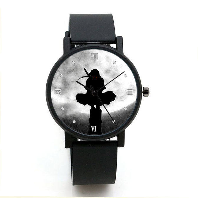 2024火影忍者手表全套Q版鸣人佐助卡卡西我爱罗鼬学生石英表礼盒