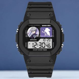 2025EVA渚薰碇真嗣明日香绫波丽手表定制防水游戏二次元学生电子