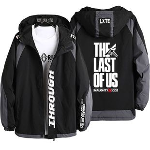 春秋冬季外套最后生还者卫衣游戏艾莉连帽夹克美国末日加棉衣服