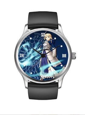 2024Fatestay night二次元吾王阿尔托莉雅手表防水石英表创意个性