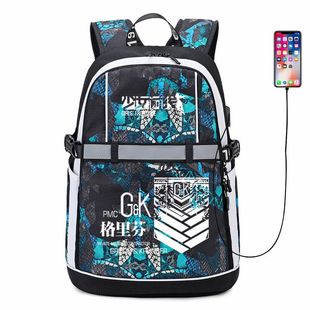 少女前线书包格里芬铁血404a小队周边双肩包初高中学生反光条背包