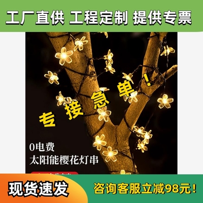 院子太阳能户外灯串农家
