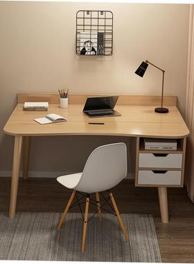 Desk simple office computer table home wooden study desk书桌