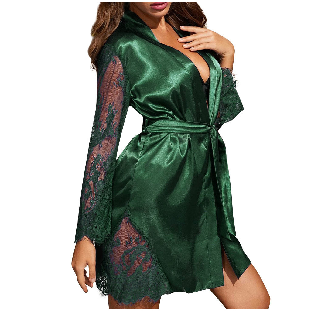 Sexy lingerie temptation sexy lace pajamas
