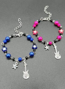 New Pcs Set YK Couple Bracelets TV Girl Matching Bracelets
