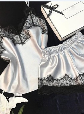 Night gown plus size sexy lingerie nightdress性感蕾丝睡衣女