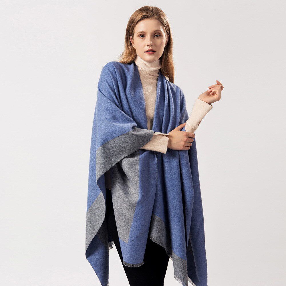 street ladies scarf air-conditioned room warm dual-purpose