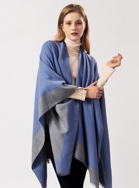 street ladies scarf air-conditioned room warm dual-purpose