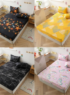 soft bed sheets fitted sheet cotton pillow cases 床笠 枕套