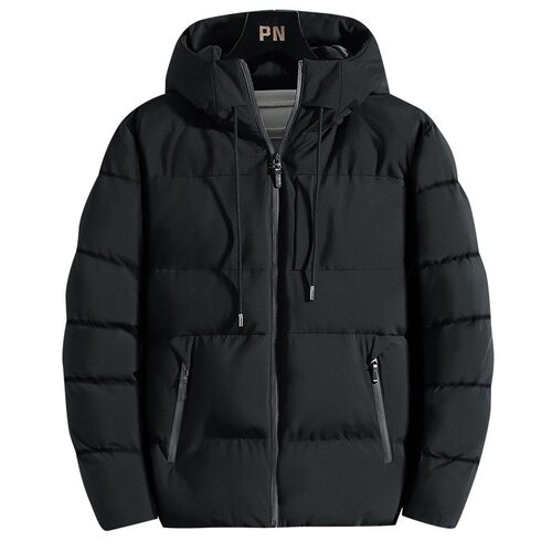 Down Coat Winter Jacket For Men Loose Outwear Blue Thick Man