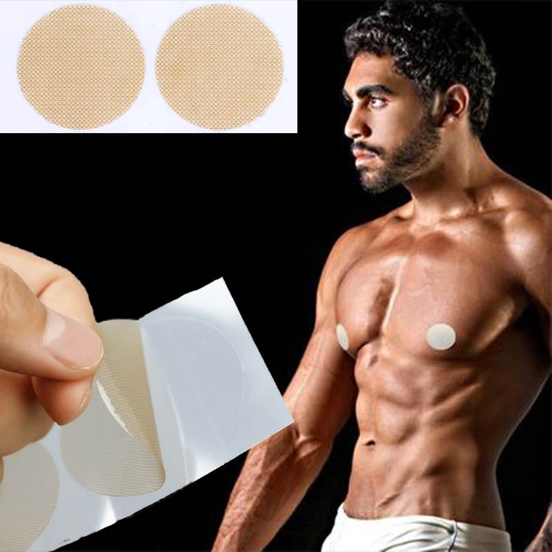20Pairs men's nipple stickers invisible Bra Pad 男士隐形