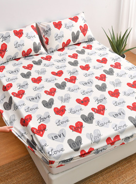 soft bed sheets fitted sheet cotton pillowcase宿舍床笠或枕套